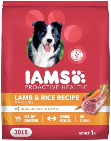 IAMS Proactive Health Dry Dog Food, Adult Dog Food Dry Recipe, La...