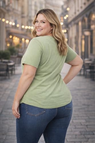 Image of In Love Women's Graphic Printed Cotton Plus Size Longline T-Shirt | Cotton fabric - soft longline T-shirt with easy plus-size fit