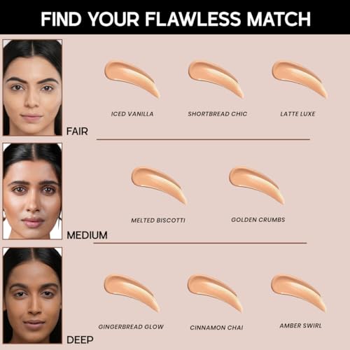 Image of INSIGHT Air Finish Foundation - Melted Biscotti| Airbrushed Matte Finish | Lightweight & Comfortable | Buildable Coverage for Everyday Use | Suitable for All Skin Types - 40g
