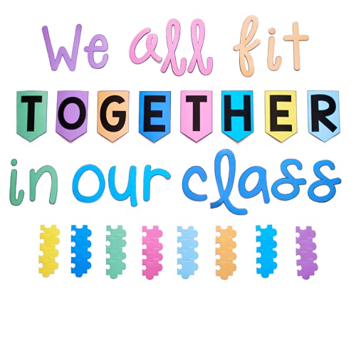 Classroom Bulletin Board Decoration Set, Welcome Banner, Wall or Door