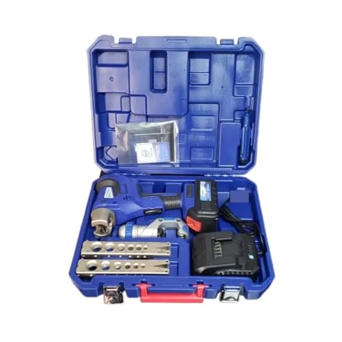 Herramienta para expandir tubos, Herienta de abocardado eléctrica recargable E800AML, expansor de boca abocardada de latón de 6-19 mm, herienta de abocardado de tuberías de cobre for aire acondicado(E
