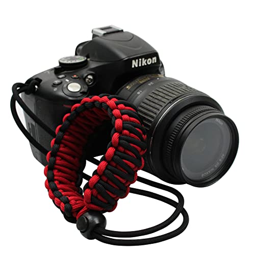 Image of Paracord Wrist | Camera Strap for Robust Hand Grip To Hold All DSLR Camera | Heavy gear | Binocular DCobra
