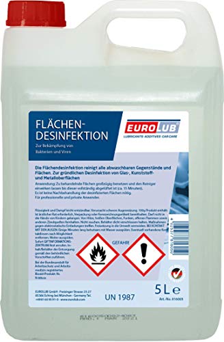 Preisvergleich Produktbild EUROLUB Flächendesinfektion, 5 Liter