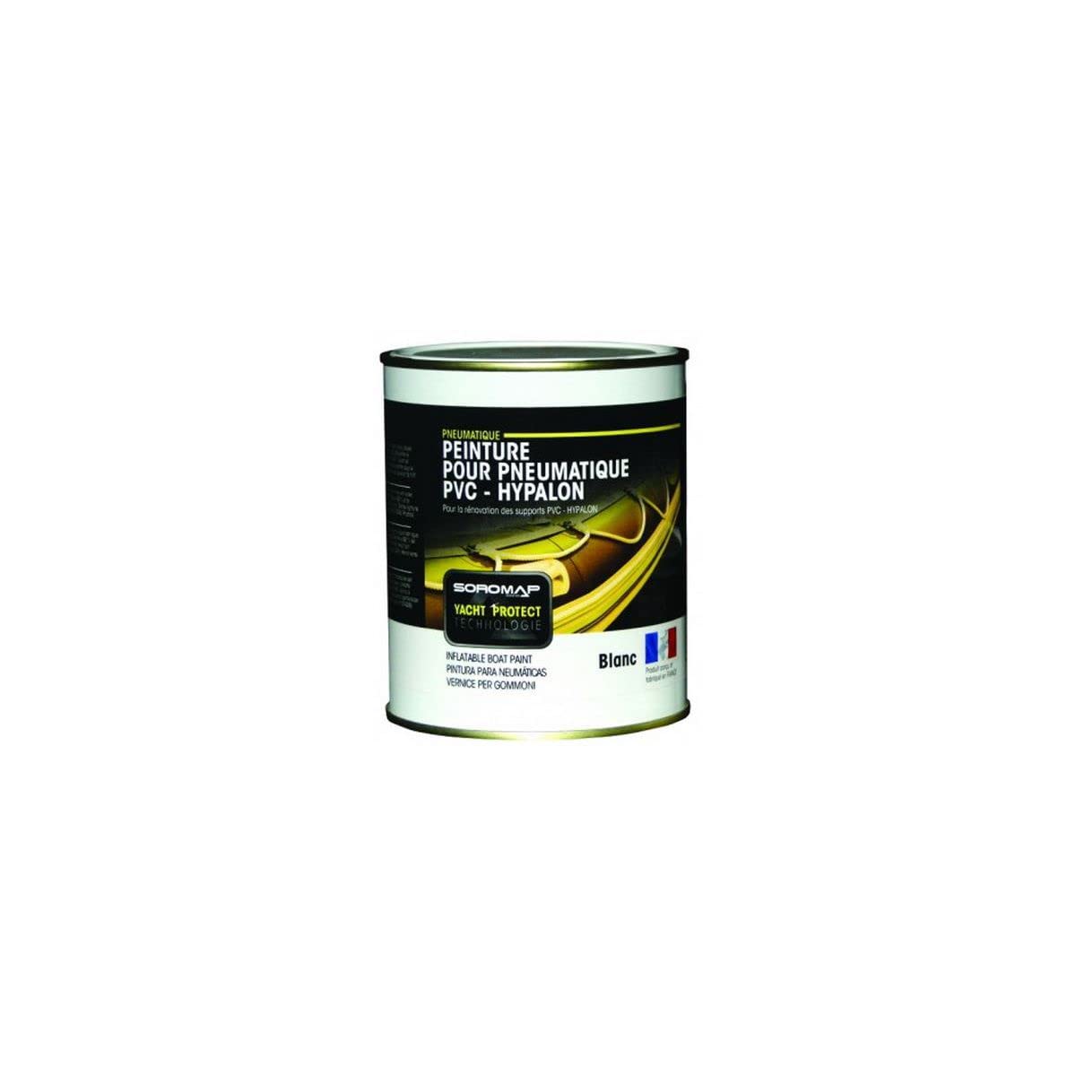 SOROMAP Peinture PNEUMATIQUE Gris 750 CC