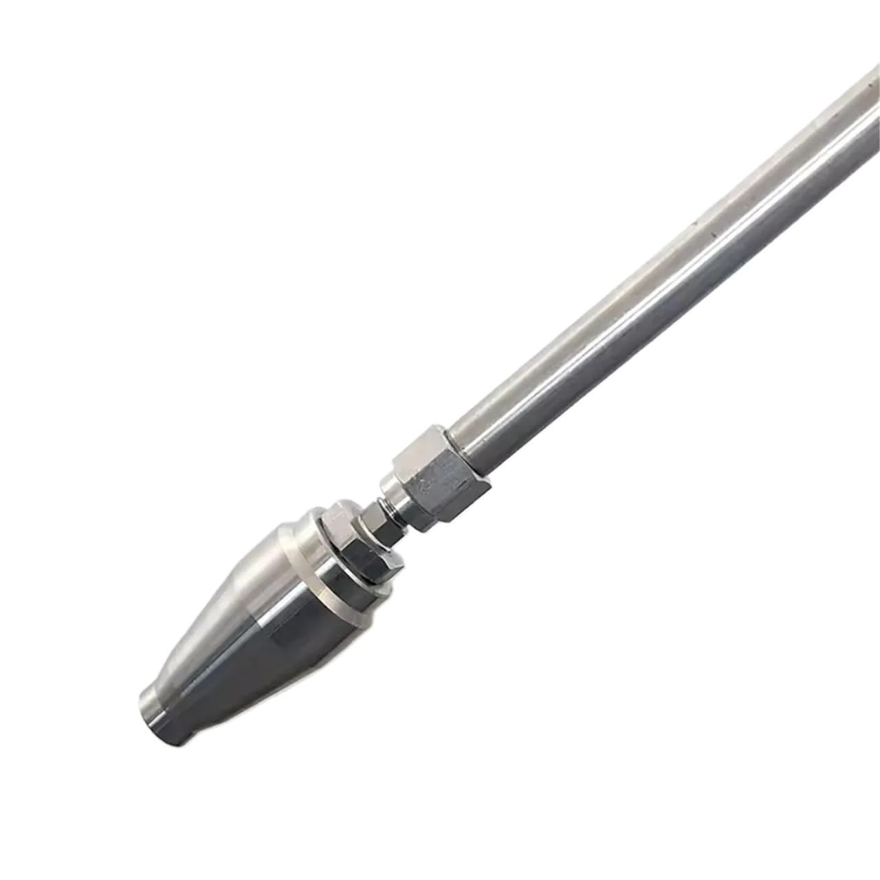 Compatible con hidrolimpiadoras de alta presión: boquilla turbo giratoria de ultra alta presión (1000 bar), agua caliente y fría, eliminación de óxido y limpieza de superficies.(9l16 1.2mm nozzle)