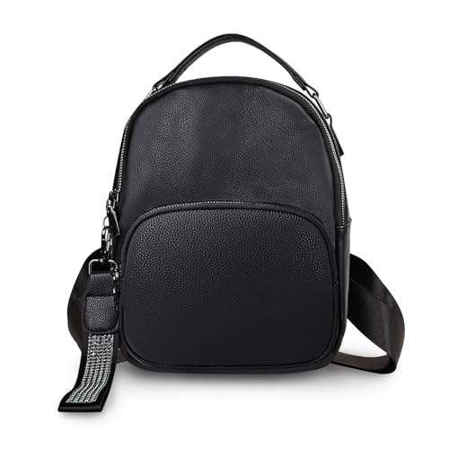 WisePoint Sac à Dos Femme, PU Cuir Petit Sac a