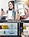 Perfiware Sliding Glass Door Lock LG75TY with APP,Smart Fingerprint Keypad Pin Screen Sliding Door Locks,Keyless Safety Lock for Sliding Door,Great for Office,Hotel,Apartment,Patio,Barn,Front Door
