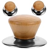 Asas de repuesto para tapas de sartenes: estructura sencilla, instalación sin complicaciones, fácil y cómoda de usar, con pomo de agarre para tapa de olla