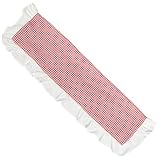 HOODANCOS Cortinas Cortas para Cocina y Baño a Cuadros Rojos y Blancos Cenefa Volante Poliéster Resistente y Fácil de Limpiar Adecuado para Ventanas Pequeñas y Decoración Rústica de