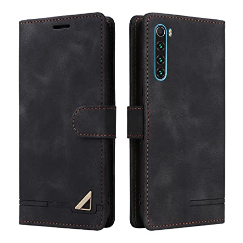 �Ή��@�� for Redmi Note 8 �t���b�v���X�^���h�iPU���U�[�j�}�O�l�b�g�J�E�J�[�h�X���b�g�t���E�H���b�g�^�P�[�X Black