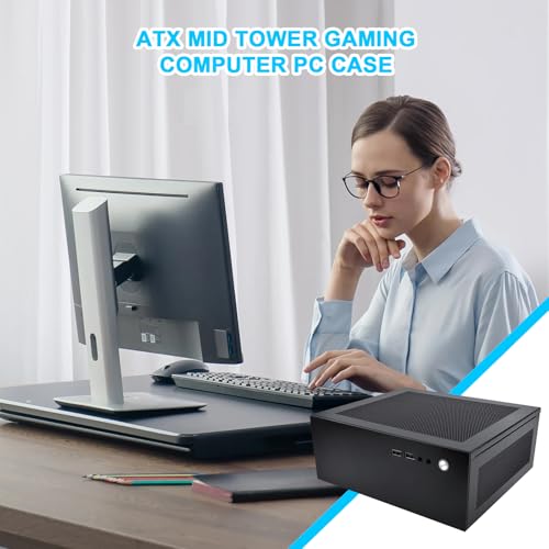 Computer PC Case para escritorios pequeños que elimina el desorden en casa 3
