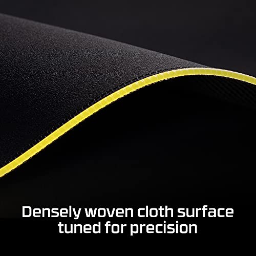 Image of HyperX Pulsefire Mat - RGB Mouse Pad, XL, RGB Lighting, Rollable Cloth Surface, Onboard Memory for 3 Profiles, Touch Sensor Profile Switching, Anti-Slip Rubber Base