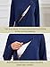 Ecavus Women's Nursing Shirts for Breastfeeding with Hidden Zipper Long Sleeve Front Seams Comfortable Nursing Tops Navy