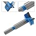 Jersvimc Forstner Drill Bit - 1-5/8 Inch(42mm), Tungsten Carbide Forstner Bits Wood Hole Cutter Auger Opener - Woodworking Boring Bit Hinge Hole Saw Rotary Cutting Tool for Plastic Furniture