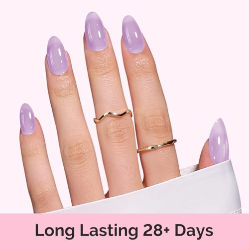 Image of MelodySusie Jelly Gel Nail Polish Set,6PCS Milky or Jelly Texture,Pastel Sea Breeze Colors Soak Off UV LED Light Cure or Salon Manicure and Nail Art DIY at Home 15ML
