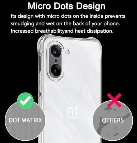 Image of REALCASE Silicone for OnePlus Nord CE 5 5G Back Cover Case, Scratch Resistant Protective Crystal Clear Transparent Shock Proof Bumper Back Cover Case for OnePlus Nord CE 5 5G