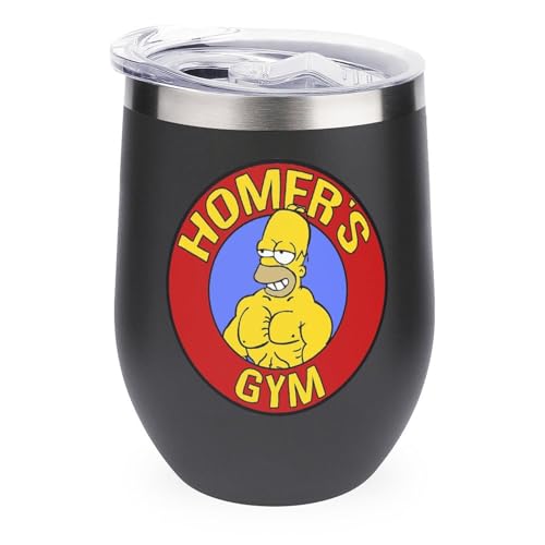 ワインタンブラー ザ・シンプソンズ タンブラー 卵殻カップ マグカップ 魔法瓶 水筒 U字型 真空断熱 蓋付き ステンレス製 ビールカップ コーヒーカップ 溢れにくい 保冷保温 大容量 直飲み おしゃれ 旅行 カー用品 誕生日 贈り物 350ML