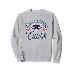 Florida Atlantic University FAU Owls Logo Sweatshirt