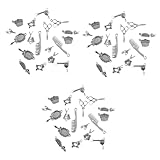 Pendentif breloque - parfait pour collier, bracelet, pendentif, projet de scrapbooking, porte-clés, porte-clés, chaîne de pull, bracelet de cheville, accessoires décoratifs pour téléphone portable, etc., pendentif breloque