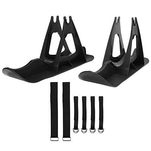 Trottinette à neige multifonctionnelle - Pièces de planche à neige - Patins pour poussette, planche de ski, vélo et roues