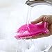 Innobaby Bathin' Smart Silicone Fish Antimicrobial Bath Scrub, Light Pink/Fuchsia