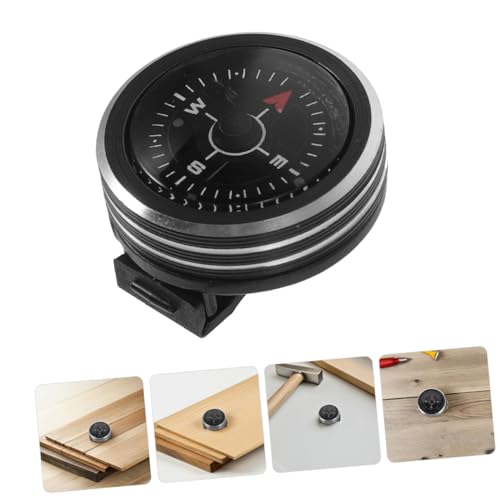 Brújula para hombre metálica desmontable para reloj, portátil miniatura 7
