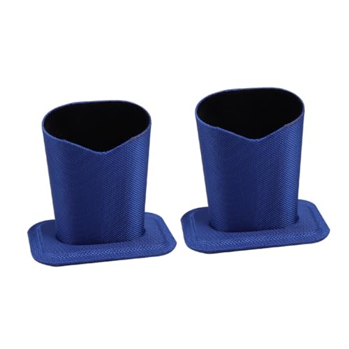 SOESFOUFU 2個 ブルー単色メガネスタンド 軽量ポータブル眼鏡ホルダー 卓上用シンプルデザイン 家 オフィス 車対応