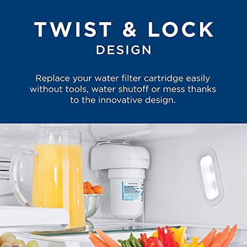 Filtre à eau pour réfrigérateur anti odeur et calcaire compatible WF - 4