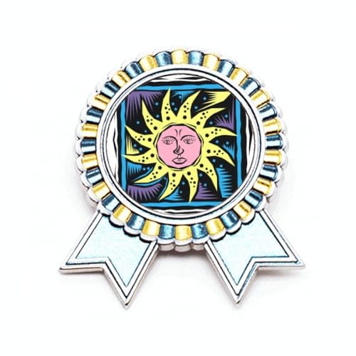 Broche culture mexicaine en métal médaille robuste pour customiser vos vestes