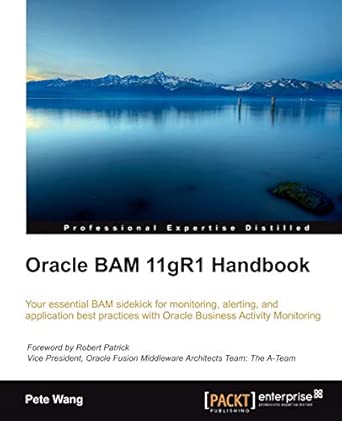 Oracle BAM 11gR1 Handbook book cover