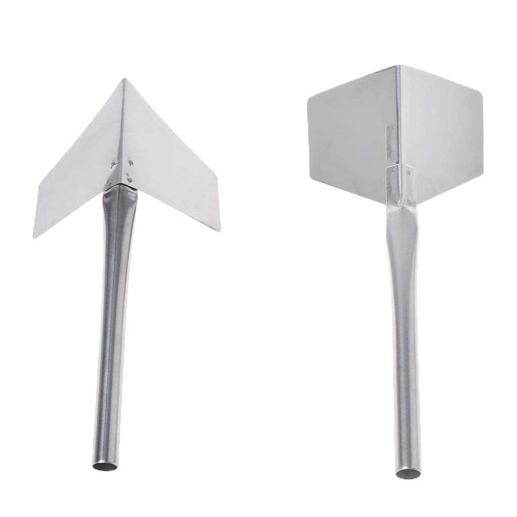 Paleta angular para exteriores para paneles de yeso de 90 grados con mango de metal de jardín de acero inoxidable de 1 pieza
