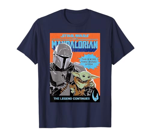 T-shirt Mandalorian Star Wars idéal pour vos soirées streaming