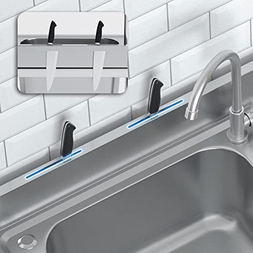 Ocazi Outdoor Utility Sink Free Standing Stainless Steel Sink Single Bowl Commercial Restaurant Kitchen Sink Set W/Faucet, Drainboard & Double Storage Shelves 90X50X85Cm/35.4X19.7X33.5In Left #TOP3