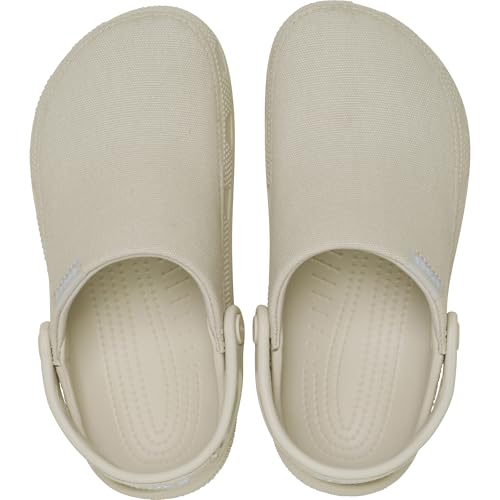 Image of Crocs Unisex-Adult Classic Crafted Canvas & Suede Clogs