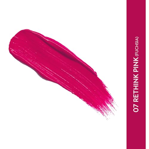 Image of SUGAR Cosmetics Smudge Me Not Matte Liquid Lipstick | Lasts Upto 12 hrs | Transferproof & Waterproof | 4.5ml - 07 Rethink Pink (Fuchsia)