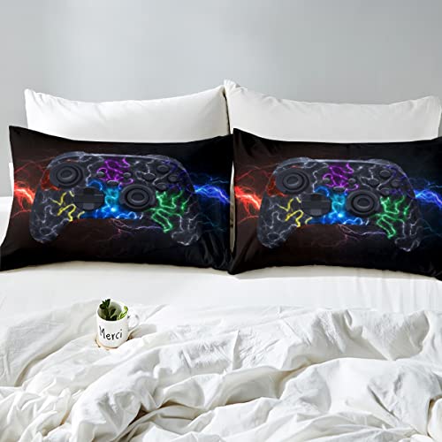 Housse de couette gamer cadeau idéal pour lit d'enfant passionné