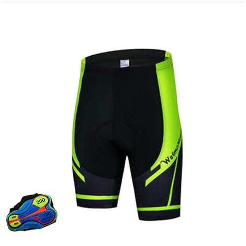 DUANSIYU Cuissard VTT Homme Cuissard de Cyclisme VTT Vélo Vélo 20D Rembourré Cuissard VTT Shorts Hommes Élastiques Vélo Shorts Pantalons XXS-5XL Short Velo Homme(D,5X-Large)