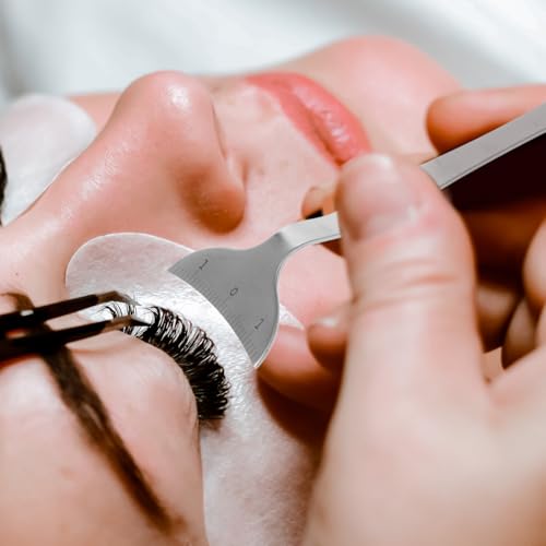 Herramienta Precisa para Medir Ojos con Regla Curva de Acero miniatura 5