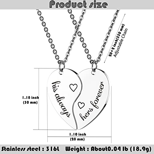 Relation assortie avec ce pendentif BFF pour couples
