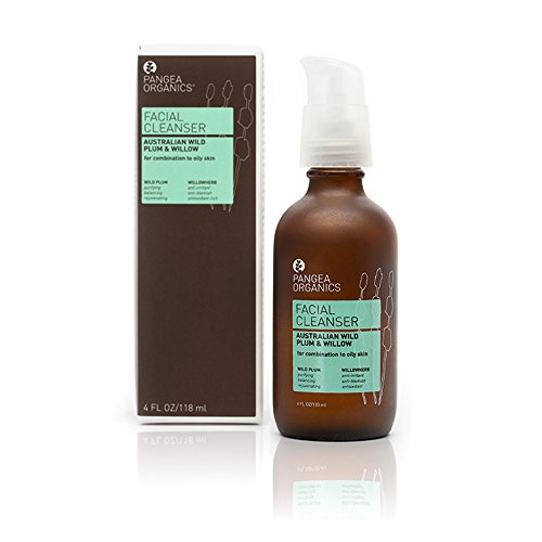 Pangea Organics Facial Cleanser: Australian Wild Plum & Willow - for Combination to Oily Skin Types - 120ml