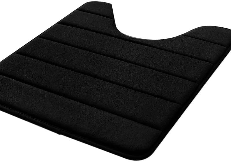 Miniatura 3 de Alfombra antideslizante de Baño en forma de U, alfombrilla de espuma viscoelástica, suave y cómoda, antideslizante, absorbente de agua, decoración