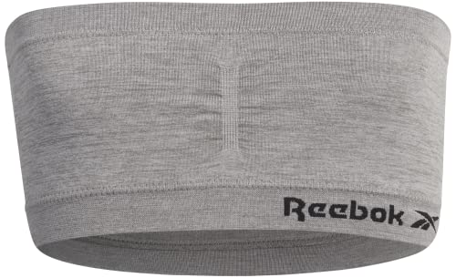 Reebok Girls' Bralette - Seamless Strapless Bandeau With Removable Pads (6 Pack), Size Large, Grey/White/Black #TOP3