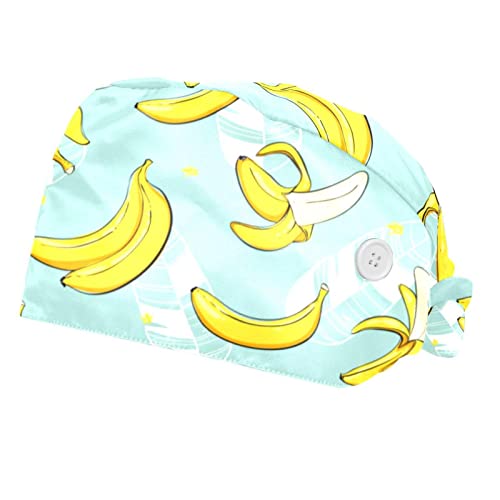 Chapeau de travail respirant JDEZ : lot de 2 casquettes bouffantes pour hommes et femmes