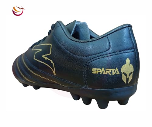 Image of FELO Sparta PU Leather Multipurpose Studs, Lightweight Football /Hockey /Rugby /American Football Shoes for Men /Women /Boys /Girls