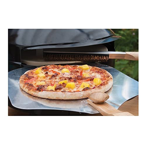 Pizzacraft PizzaQue Portable Pizza Oven with Folding Peel and Stone Brush Bundle (2 Items)