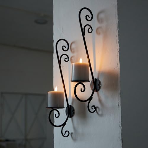Image of Pillar Gray Flameless Candles Set of 3 (H3 x D3) Battery Operated with Remote LED Pillar 3 inch Flameless Candles for Home, Festival, Party Decoration of Indoor and Outdoor Events(Light Gray)