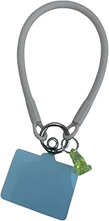 Universal Phone Lanyard, Candy Coloured Wrist Strap with Ring Clasp, Multi-Purpose Safety Rope, Wrist Strap Handmade with Lanyard Patch for Most Cell phone