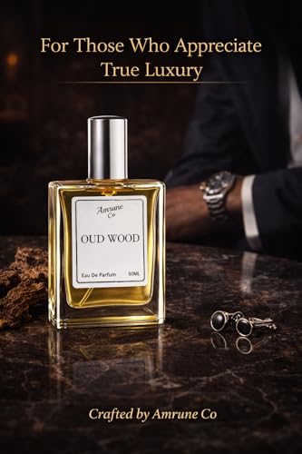 Image of Oud Wood Eau de Parfum for Men (50ml) - A Long Lasting, Smoky & Woody Fragrance with Cardamom, Sandalwood & Amber | Luxury Perfume Gift