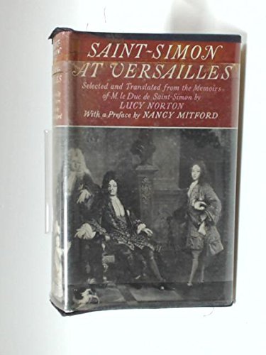 Saint-Simon at Versailles [German] B0020QPY76 Book Cover