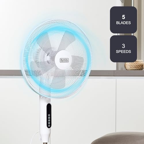 Ventilatore A Piantana Con Telecomando 50W - 4